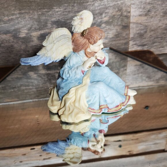 1993 Angel Playing Flute Figure # BA07 by International Resourcing Services - Picture 4 of 6